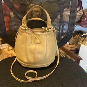 Burberry Leather Bucket Bag